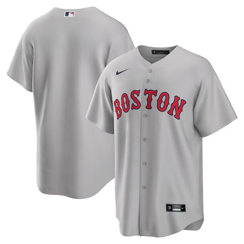 Men's Boston Red Sox Gray Road Replica Team Jersey